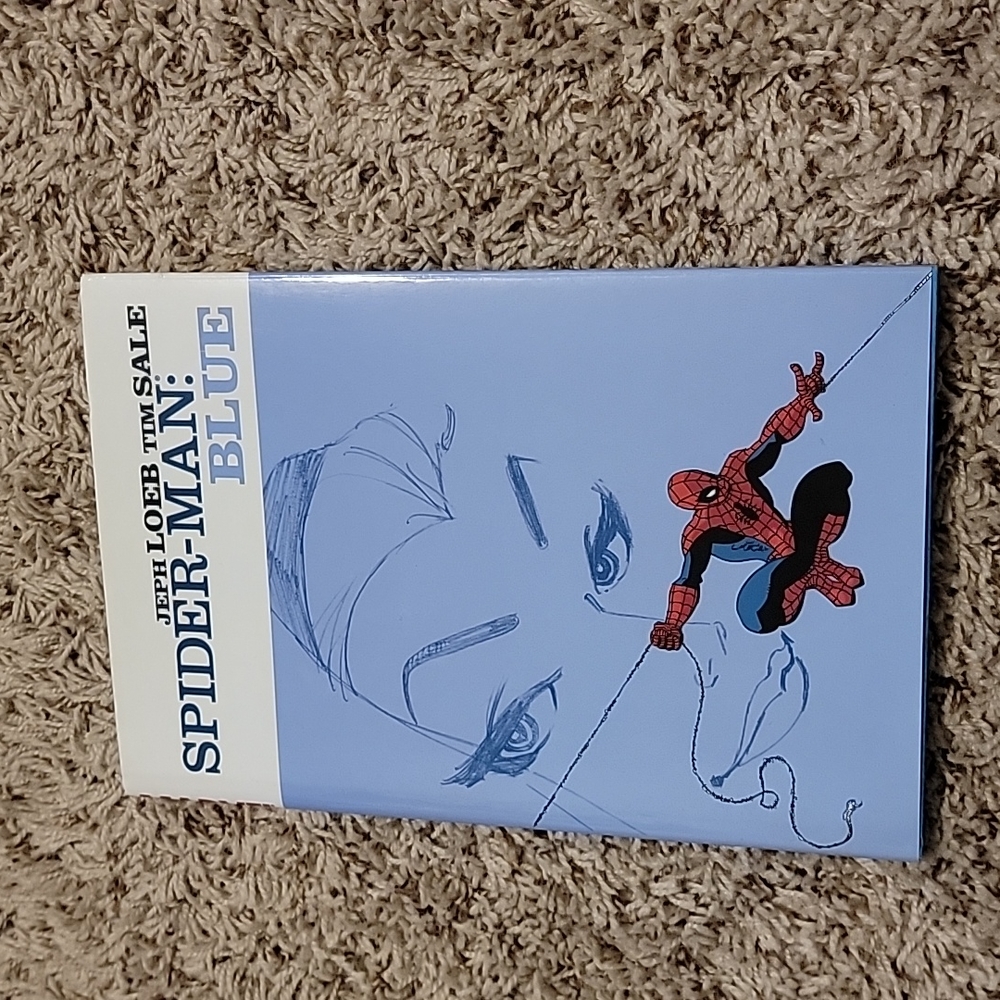 Spider-Man Blue by Jeph Loeb and Tim Sale First Printing Hardcover OUT OF PRINT